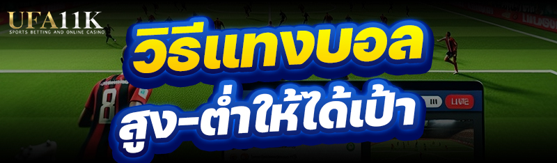 วิธีแทงบอล